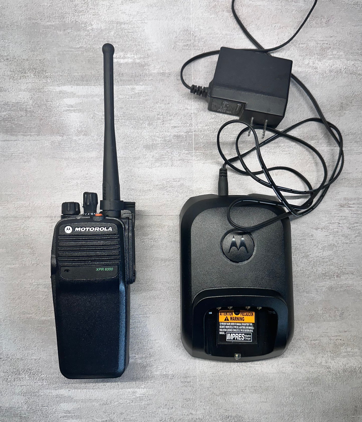 Motorola Xpr 6350 Q-Split 403-470 MHz New Housing, Starter Pack 1 Radio Kit