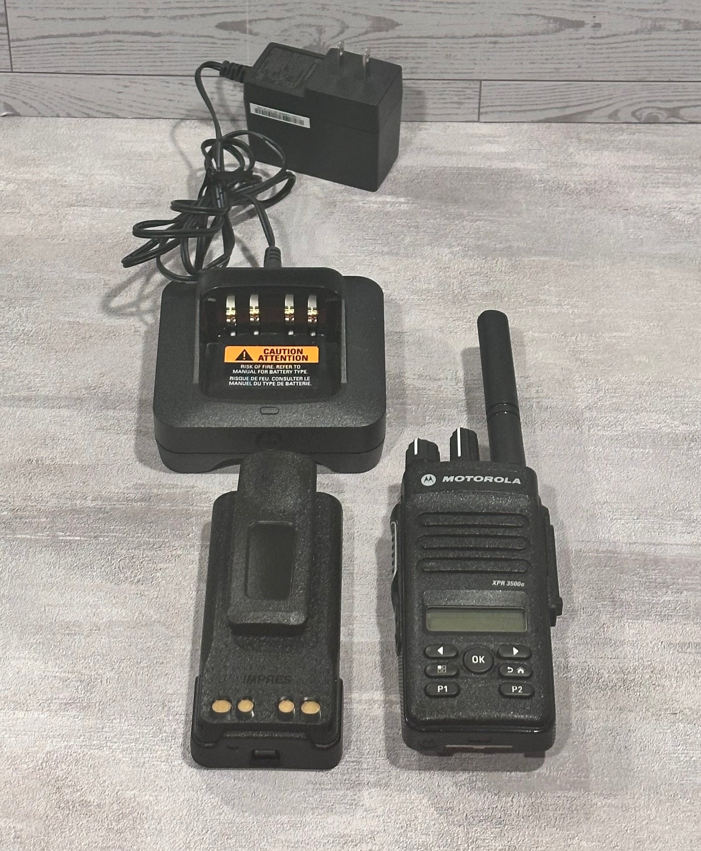 Motorola Xpr 3500e UHF Starter Pack, Excellent Pre-Owned Radio Like New, No Signs of Use